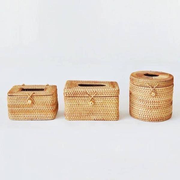 Hộp giấy ăn guột tròn